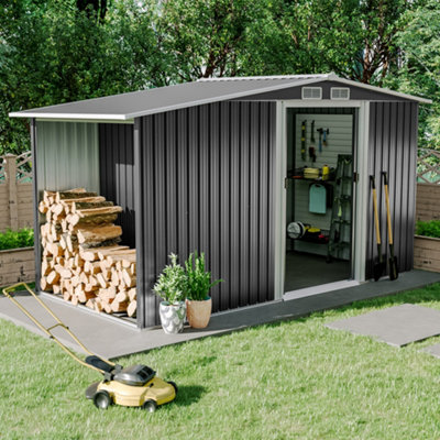 Metal Tool Storage Shed