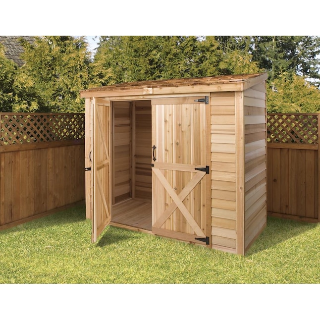 Compact Tool Storage Shed