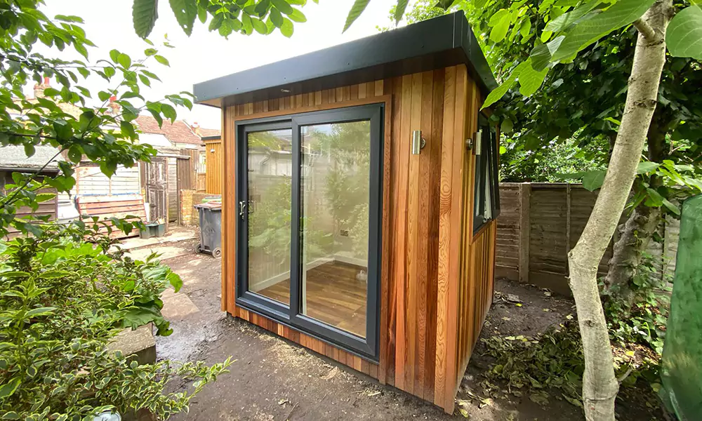 Compact Wooden Garden Office Cabin