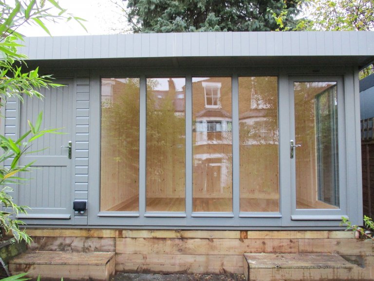 Multi Purpose Garden Studio with Partitioned Storage Area