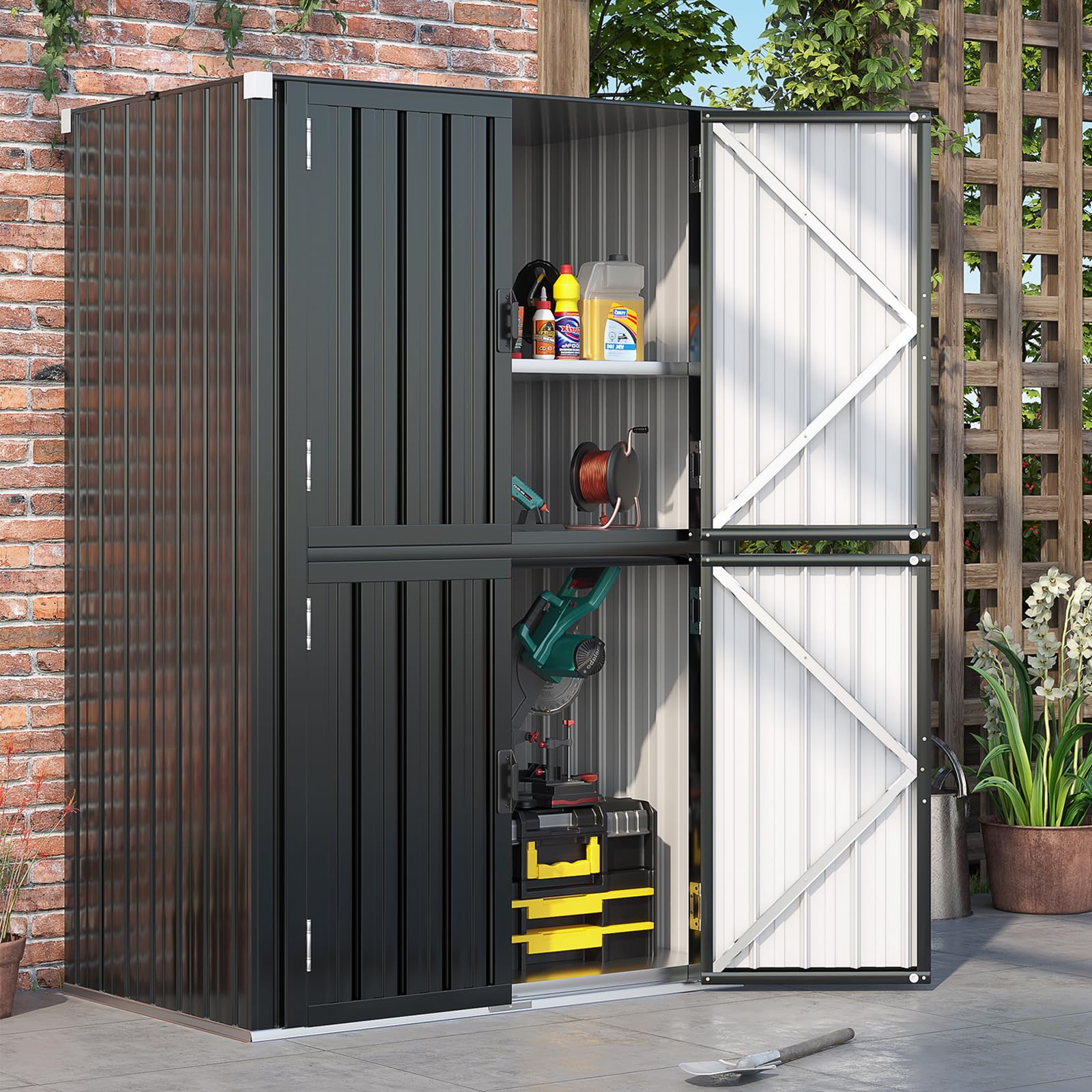 Metal Outdoor Storage Cabinet