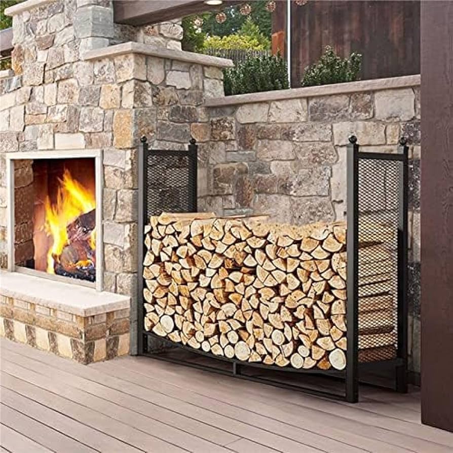 Metal Log Storage Unit
