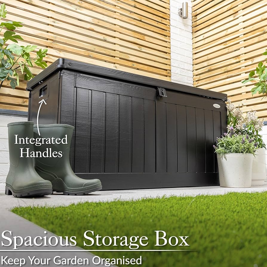 Wooden Garden Storage Chests