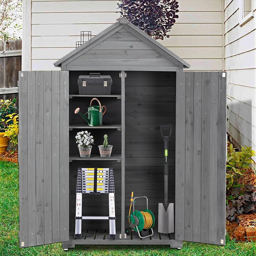 Wooden Garden Storage Shed