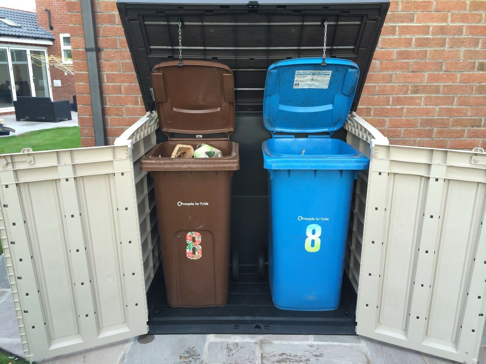 Wheelie Bin Storage Solution