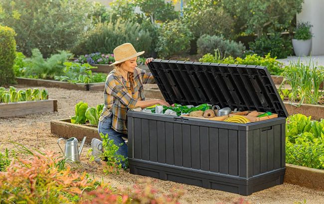 Medium Plastic Storage Box 350L