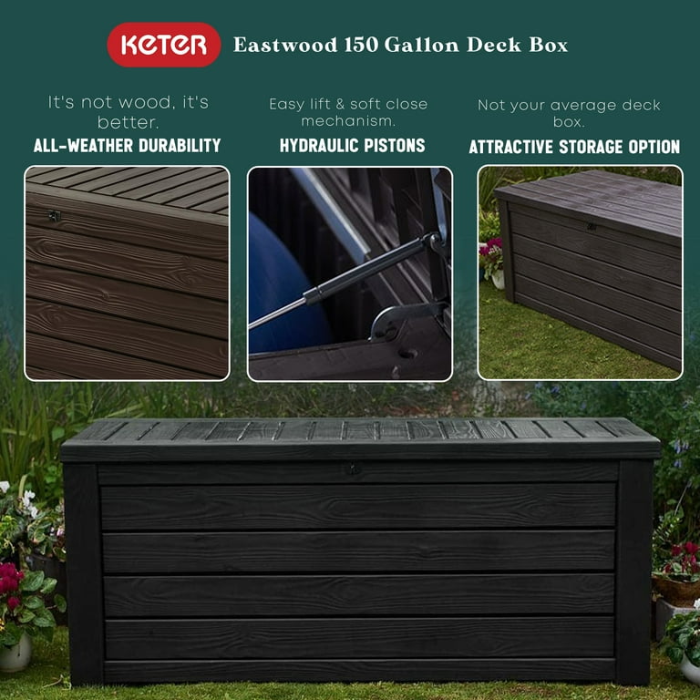 Keter Westwood 150 Gallon Storage Box