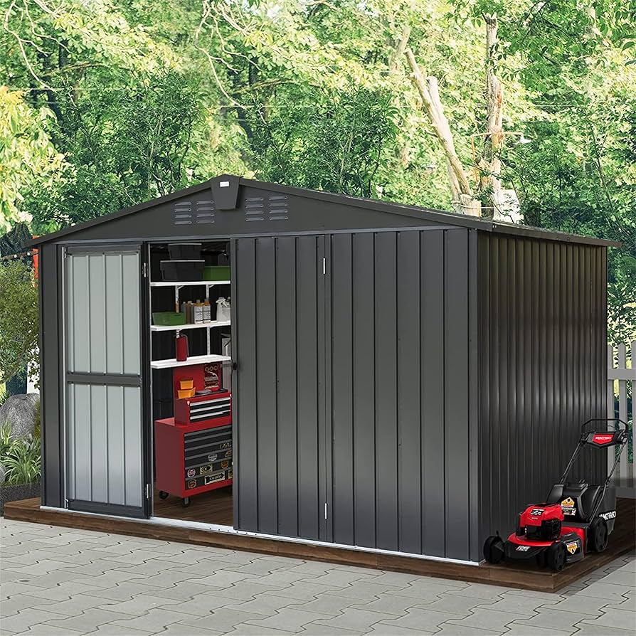 Metal Garden Storage Shed