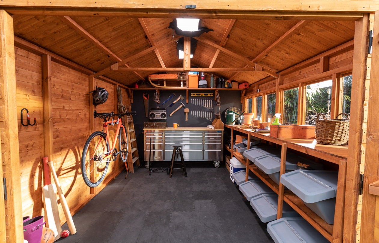 Workshop Style Garden Shed