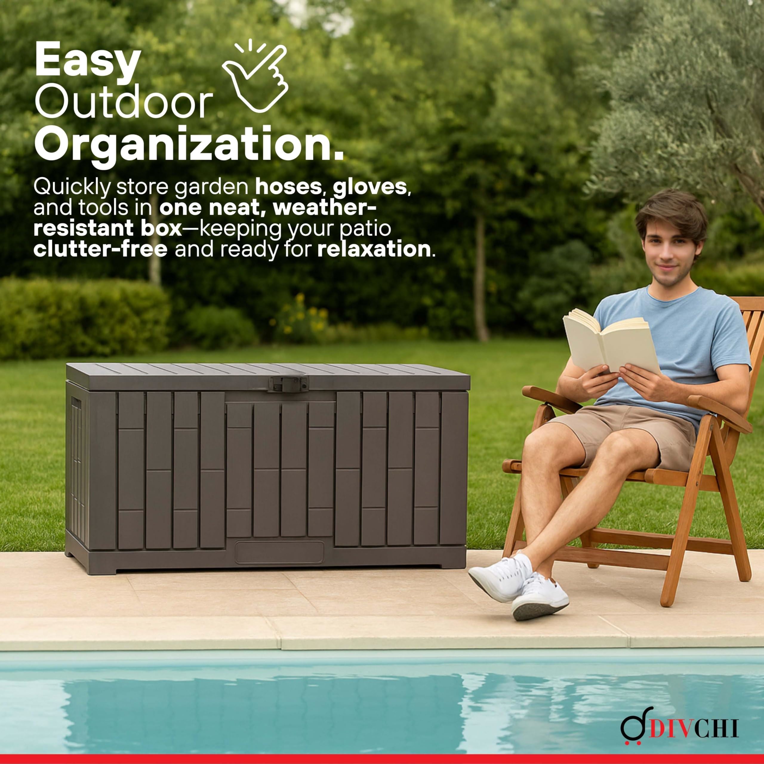 Lifetime 80 Gallon Heavy Duty Outdoor Storage Deck Box