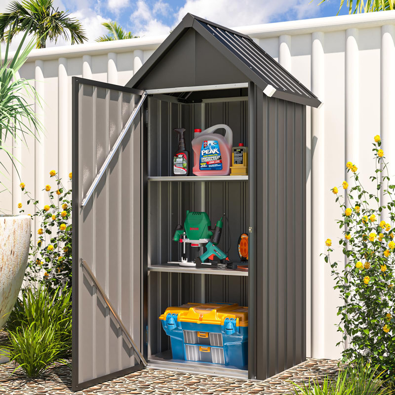 Metal Storage Cabinet for Garden Tools