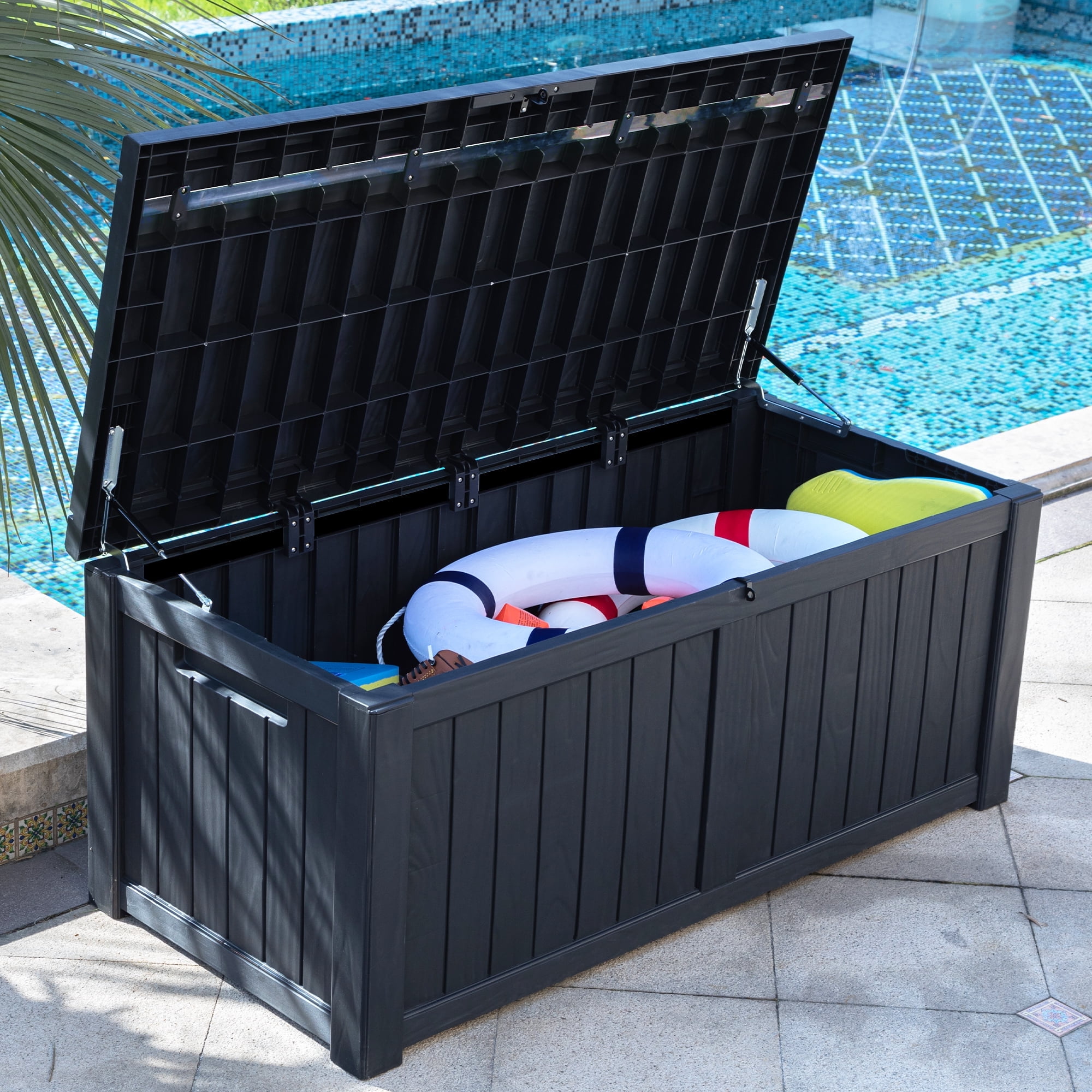 Heavy Duty Plastic Garden Storage Chest