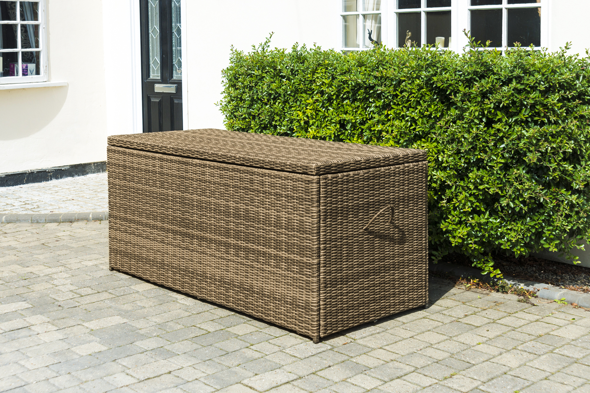 Rattan Style Outdoor Storage Box
