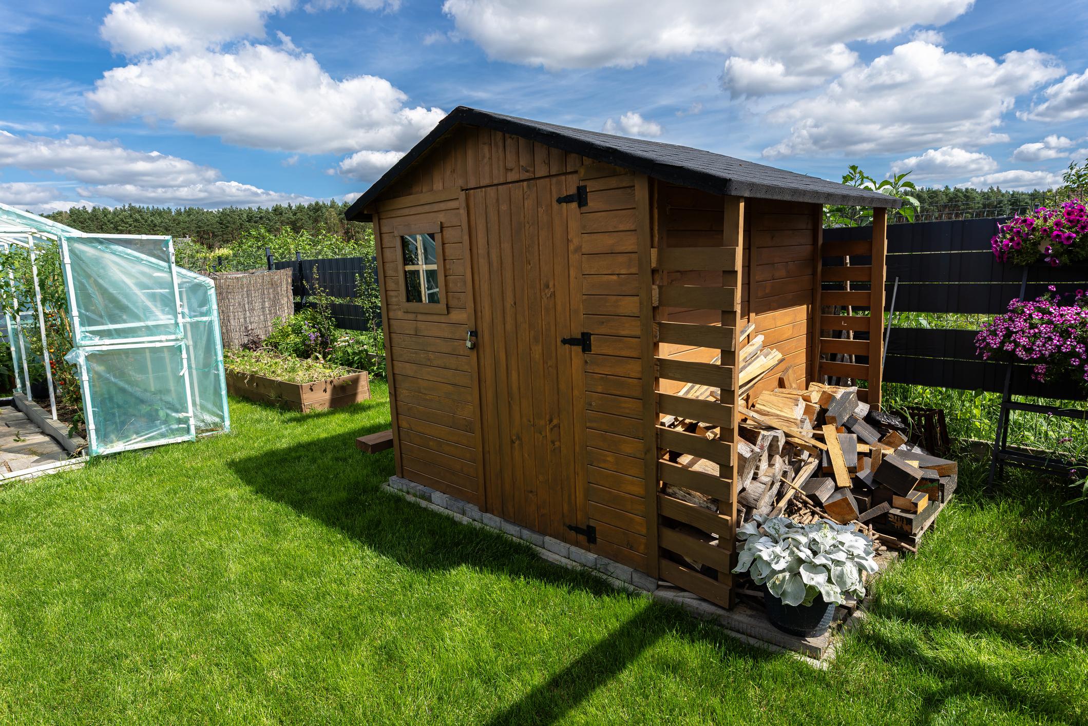 Wooden Garden Shed