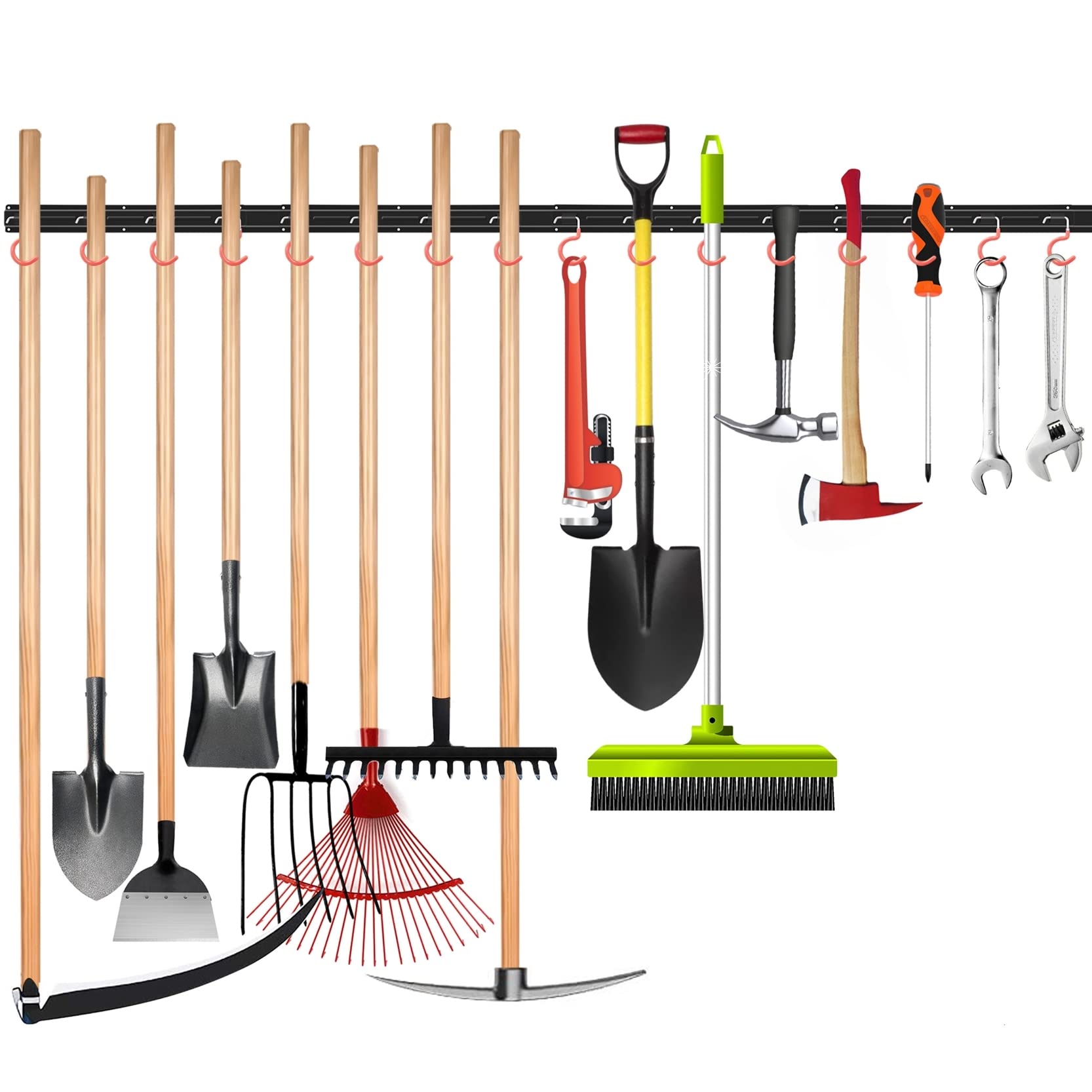 Wall Mounted Tool Rack Systems