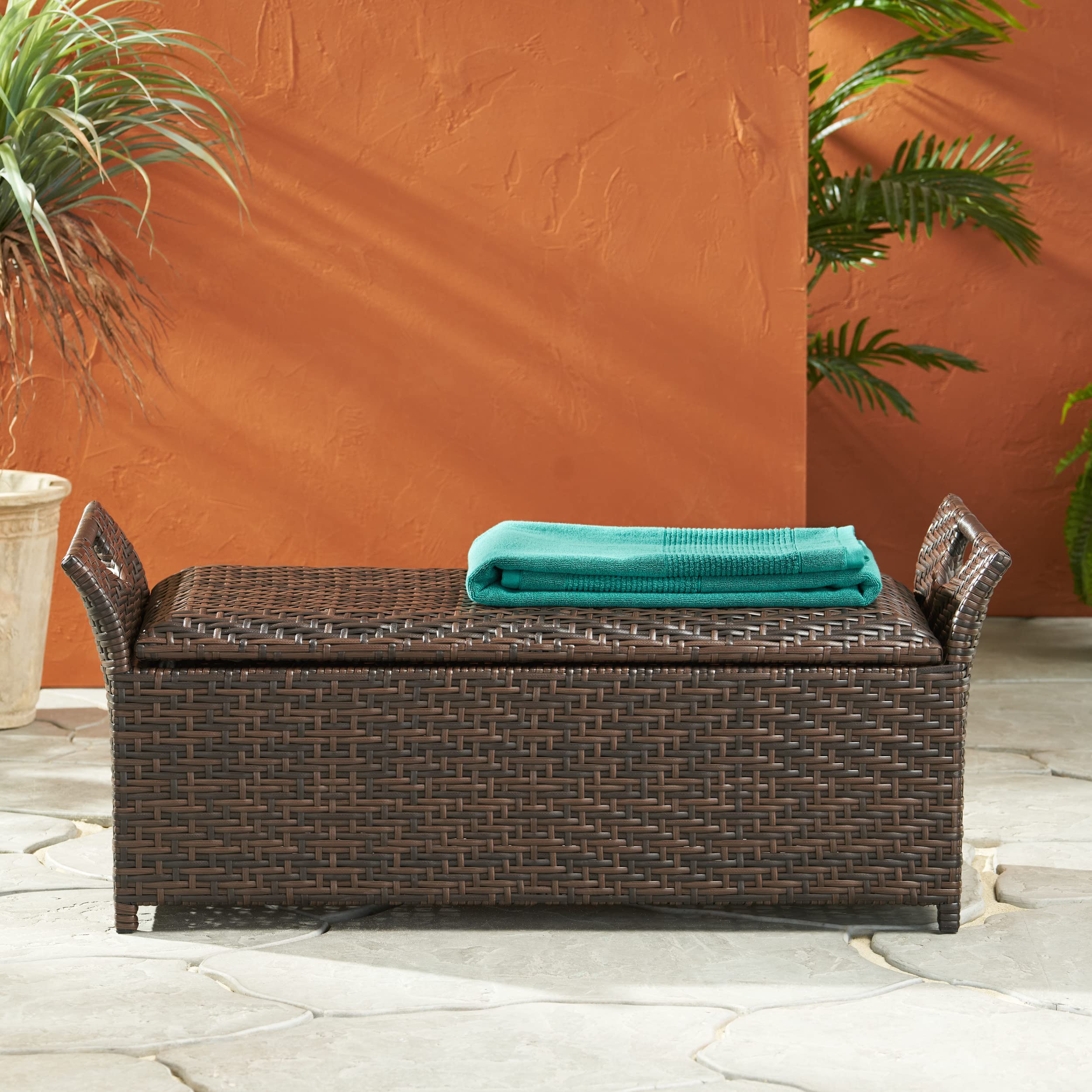 Christopher Knight Home Outdoor Storage Bench