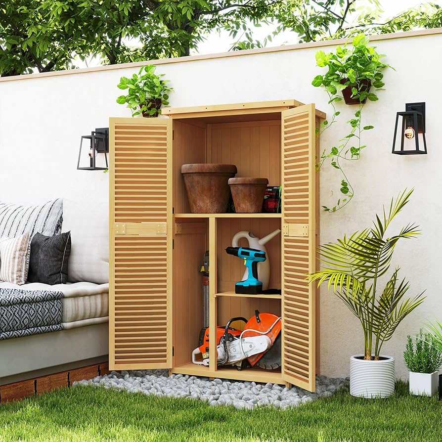 Wooden Garden Storage Shed