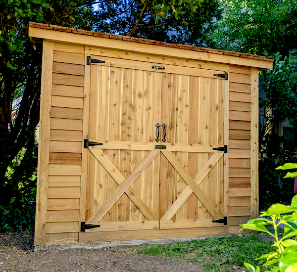 Outdoor Storage Shed with Double Doors