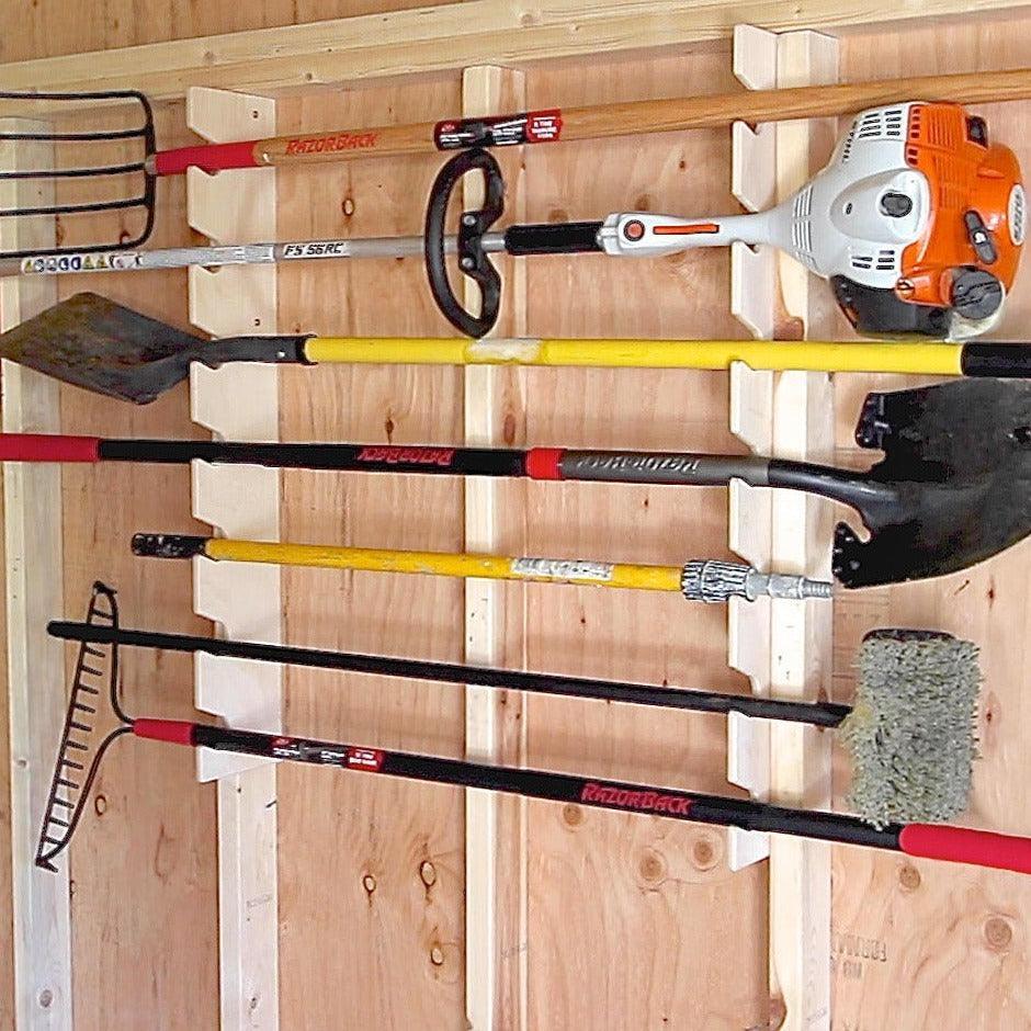Vertical Wall Mounted Tool Rack