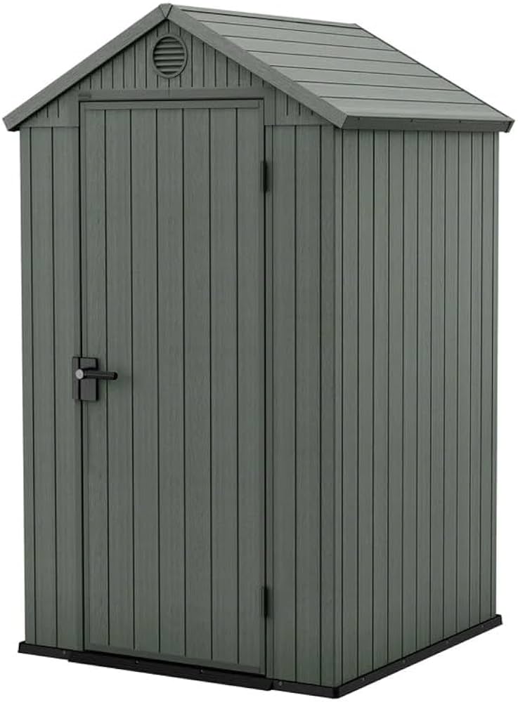 Medium Size Utility Shed for Tools and Equipment