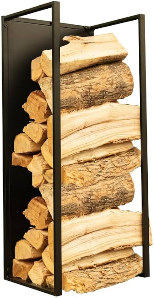 Wall Mounted Log Holder
