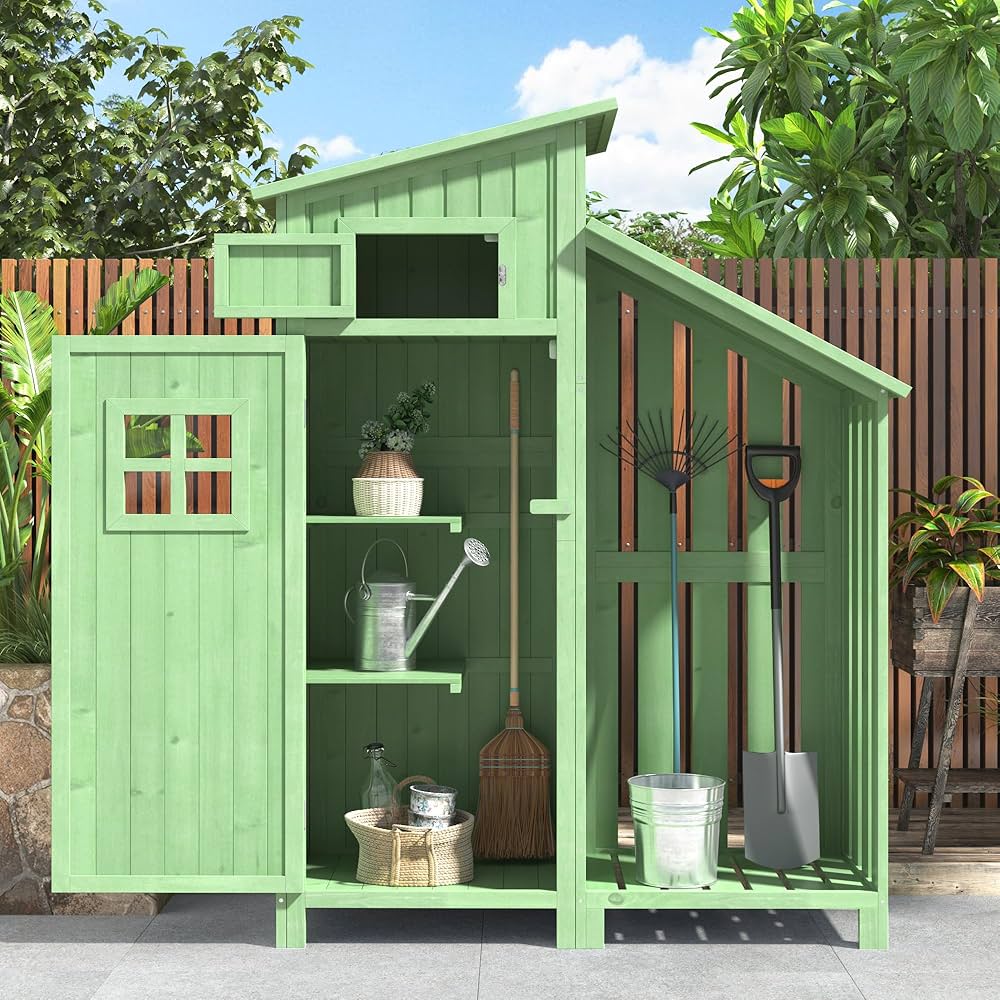 Wooden Garden Storage Sheds