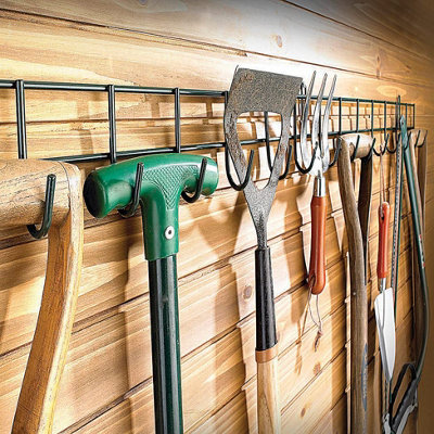Wall Mounted Tool Rack System