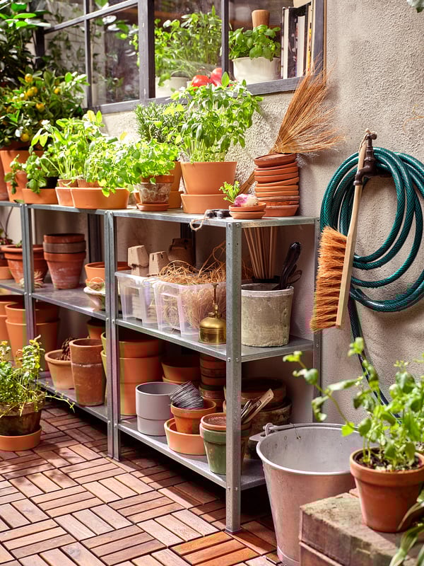 Metal Outdoor Shelving Units