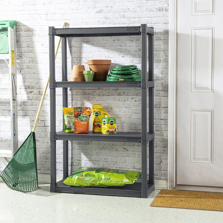 Plastic Resin Storage Shelves