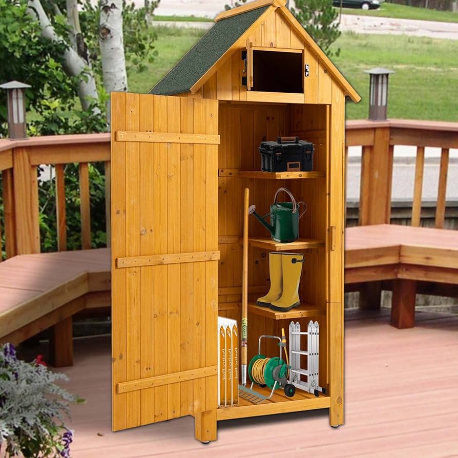 Wooden Garden Storage Shed