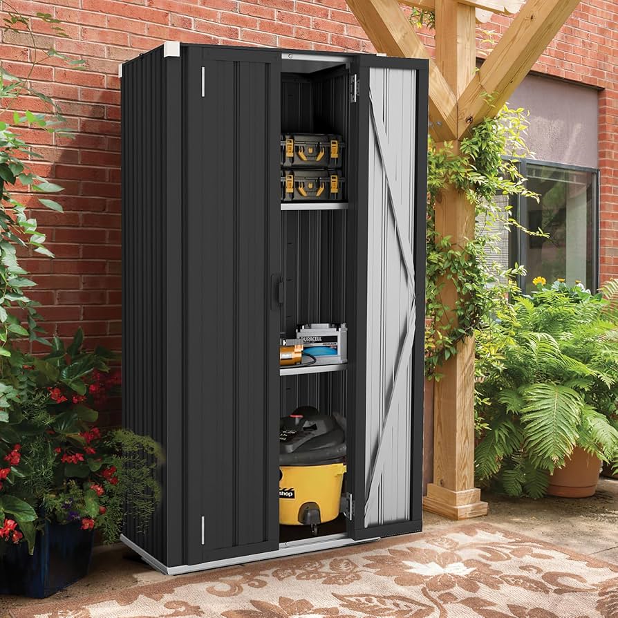 Vertical Outdoor Storage Cabinet