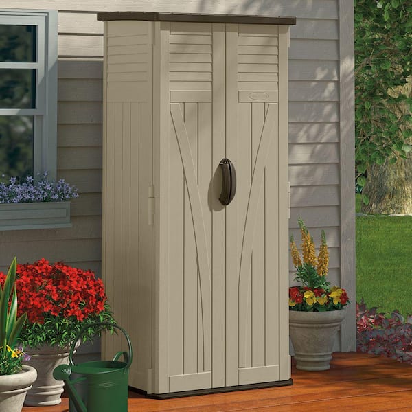 Tall Outdoor Storage for Cushions and Accessories