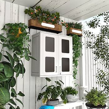 Vertical Wall Mounted Garden Storage Unit