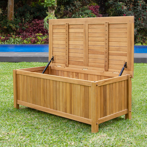Wooden Garden Storage Box