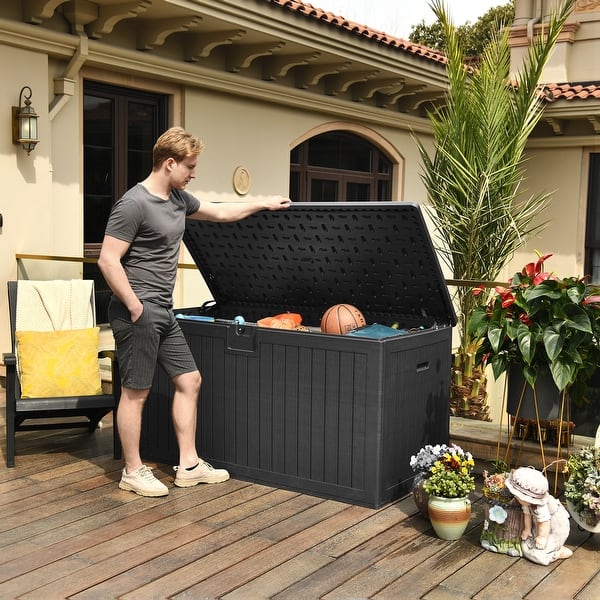 Best Choice Products 150 Gallon Extra Large Deck Box