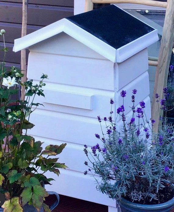 Painted Wooden Garden Chest