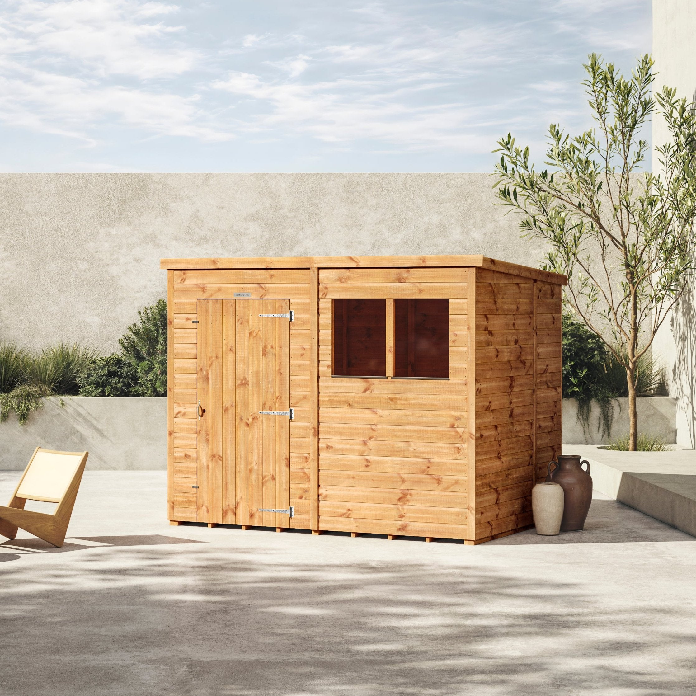 Pent Roof Garden Shed
