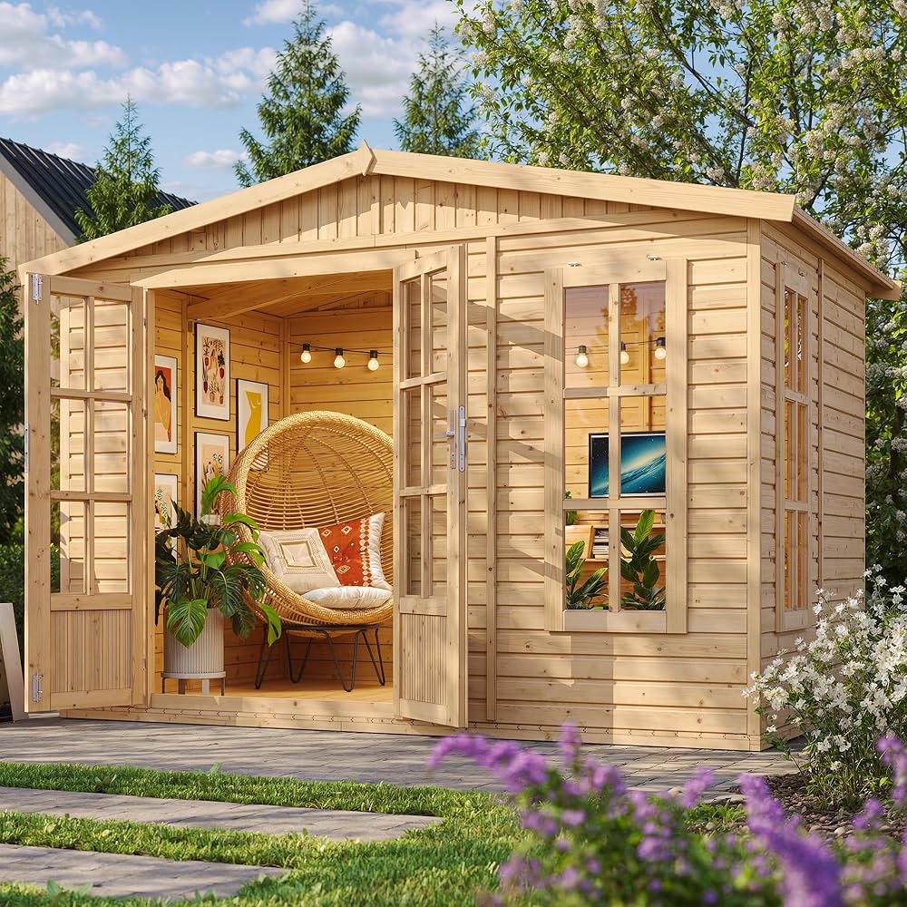 Log Cabin Style Shed